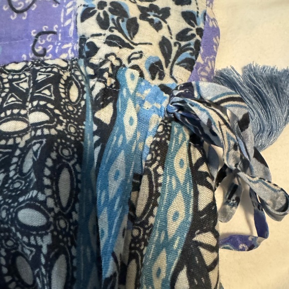 Johnny Was Floral Patchwork Maxi Dress XL - Picture 5 of 6